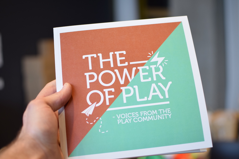 Photo of 'The Power of Play' booklet